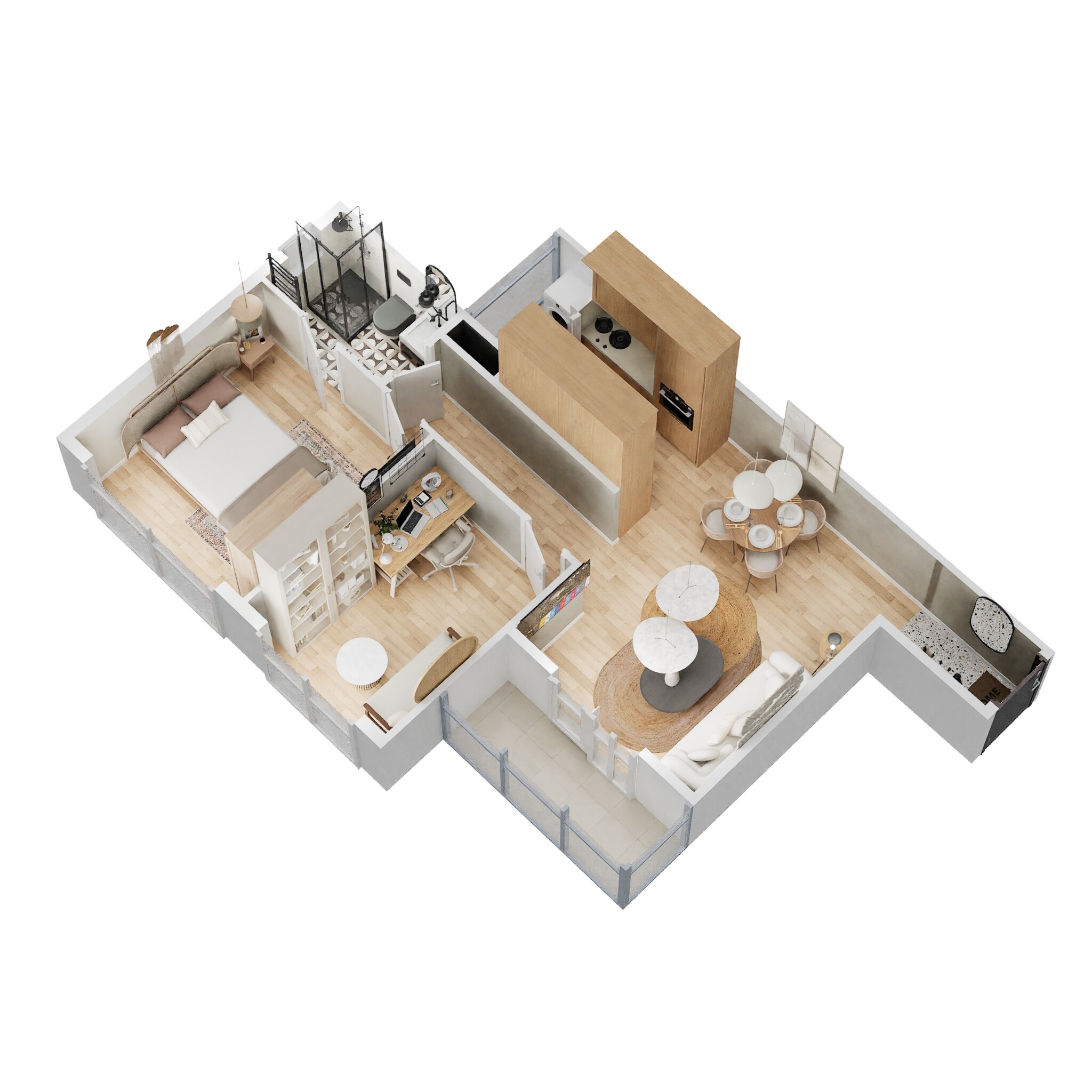 Signature Global The Millennia — floor plan 2