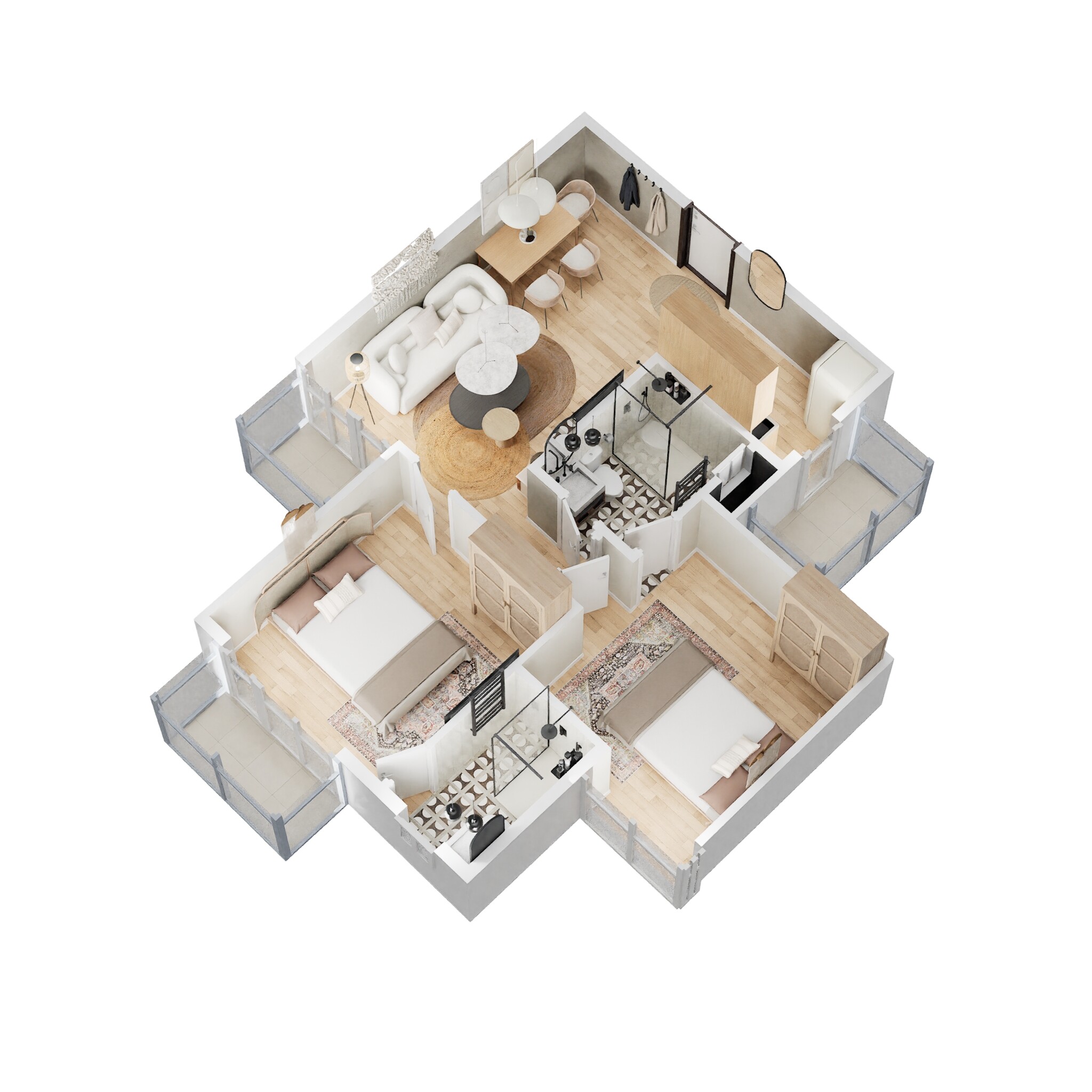 Signature Global The Millennia — floor plan 4