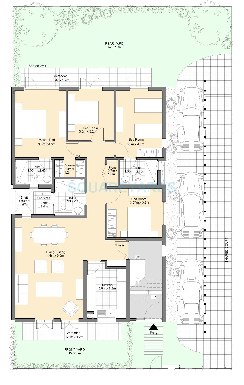 Vatika Premium Floors — floor plan 4