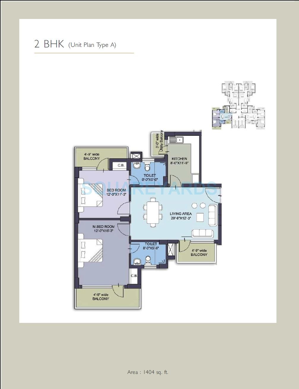 Anant Raj Maceo — floor plan 1