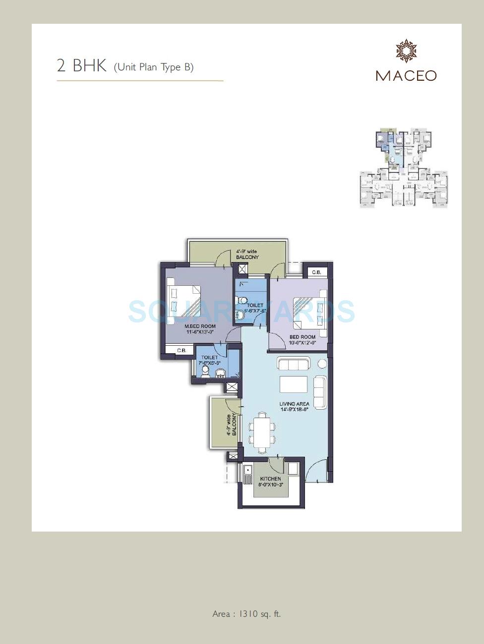 Anant Raj Maceo — floor plan 2