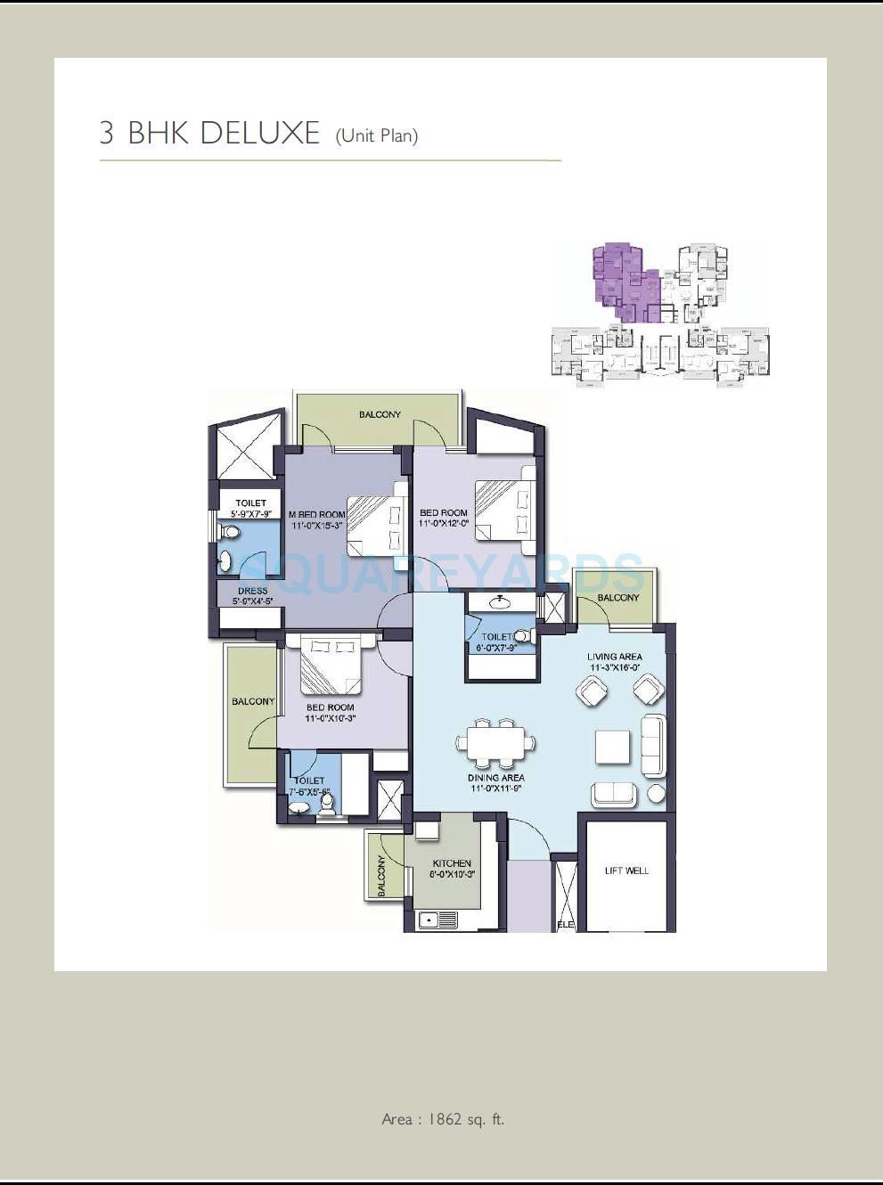Anant Raj Maceo — floor plan 3