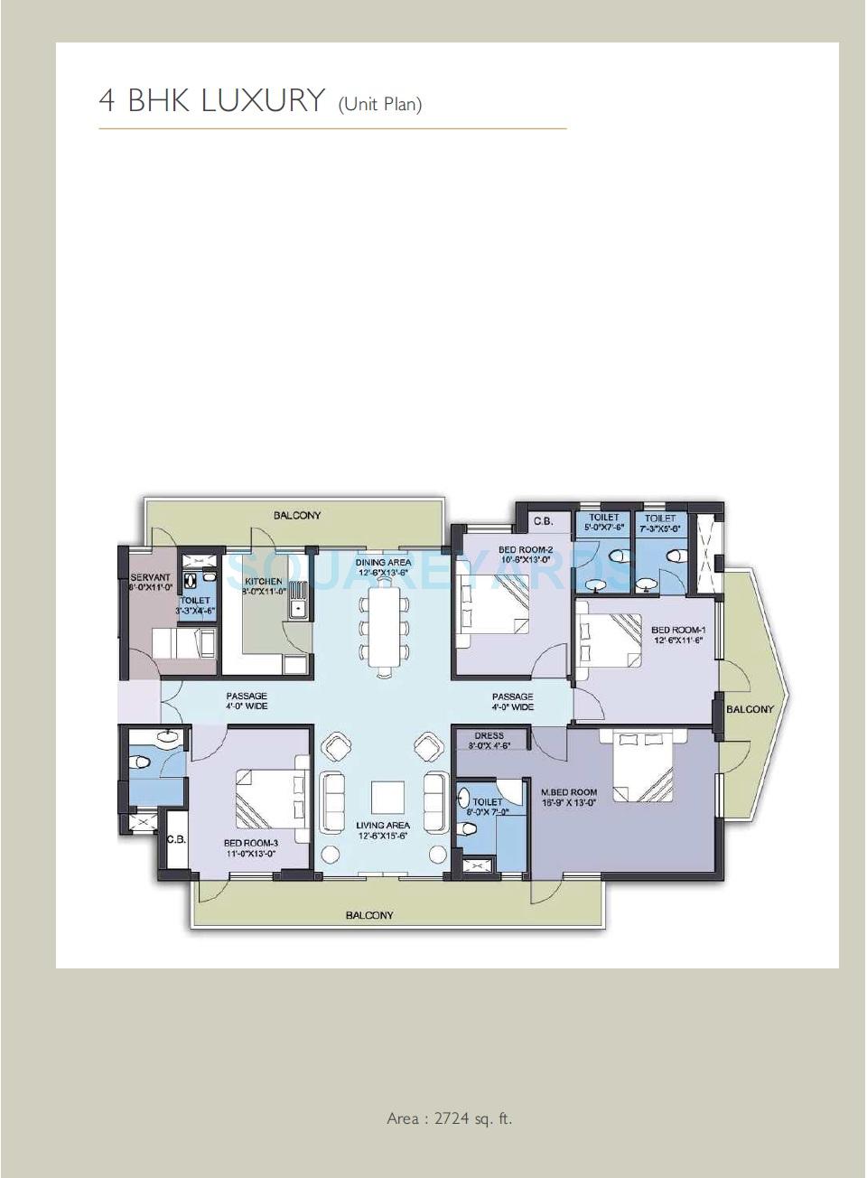 Anant Raj Maceo — floor plan 5