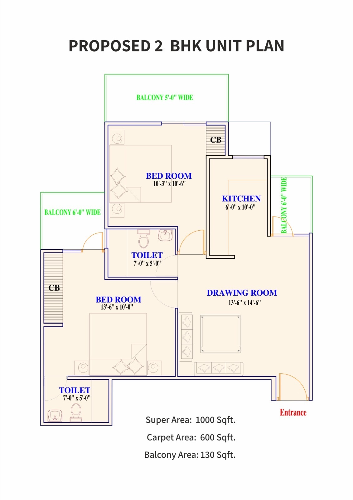 Adore Prima — floor plan 1