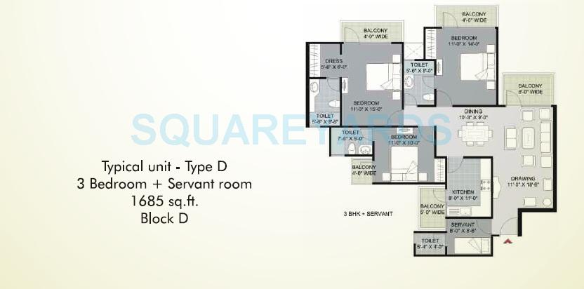 Parkwood Westend — floor plan 2