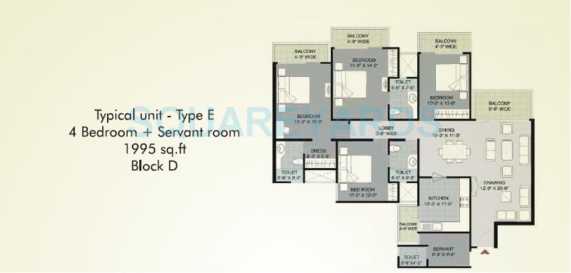 Parkwood Westend — floor plan 3
