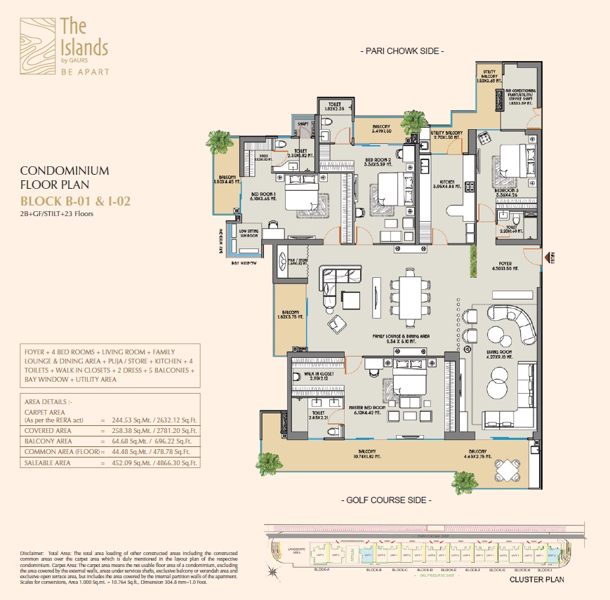 Gaurs The Islands — floor plan 3