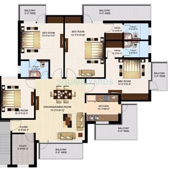 Sidhartha NCR Green — floor plan 14