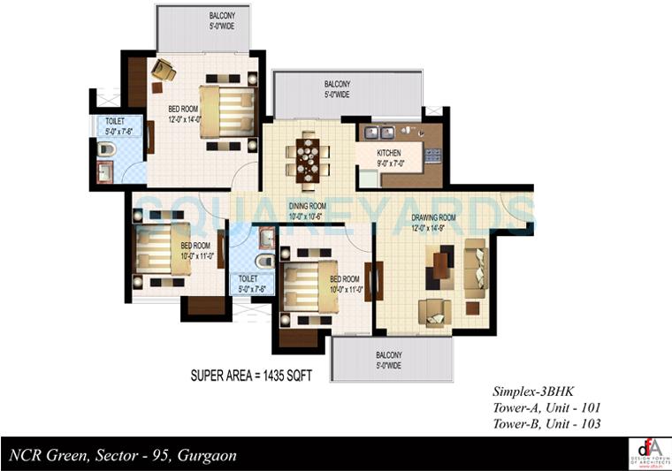 Sidhartha NCR Green — floor plan 5