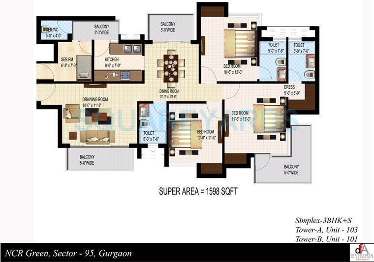 Sidhartha NCR Green — floor plan 7