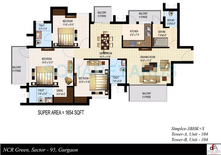 Sidhartha NCR Green — floor plan 8