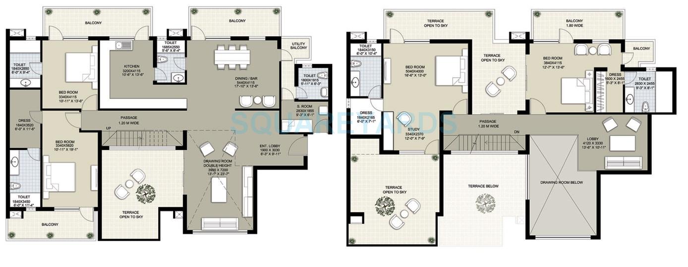 Raheja Navodaya — floor plan 6