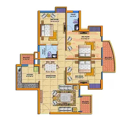 Tulip Petals — floor plan 2