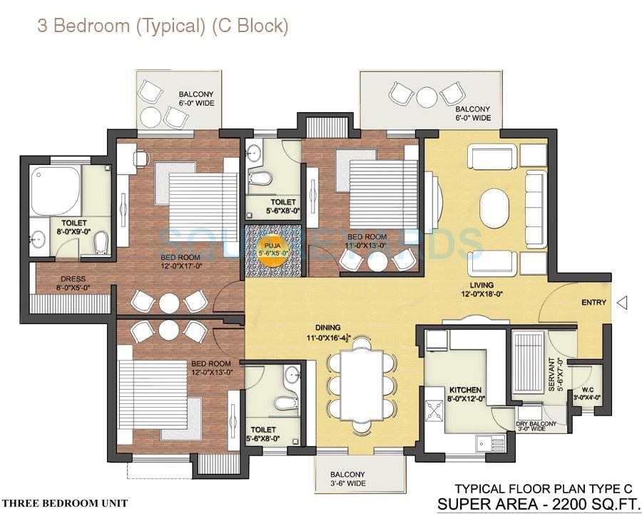 Tulip Ace — floor plan 1
