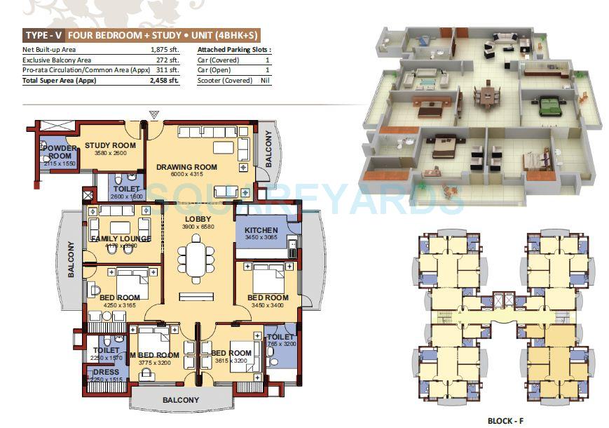 NBCC Heights — floor plan 4