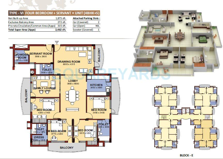 NBCC Heights — floor plan 5