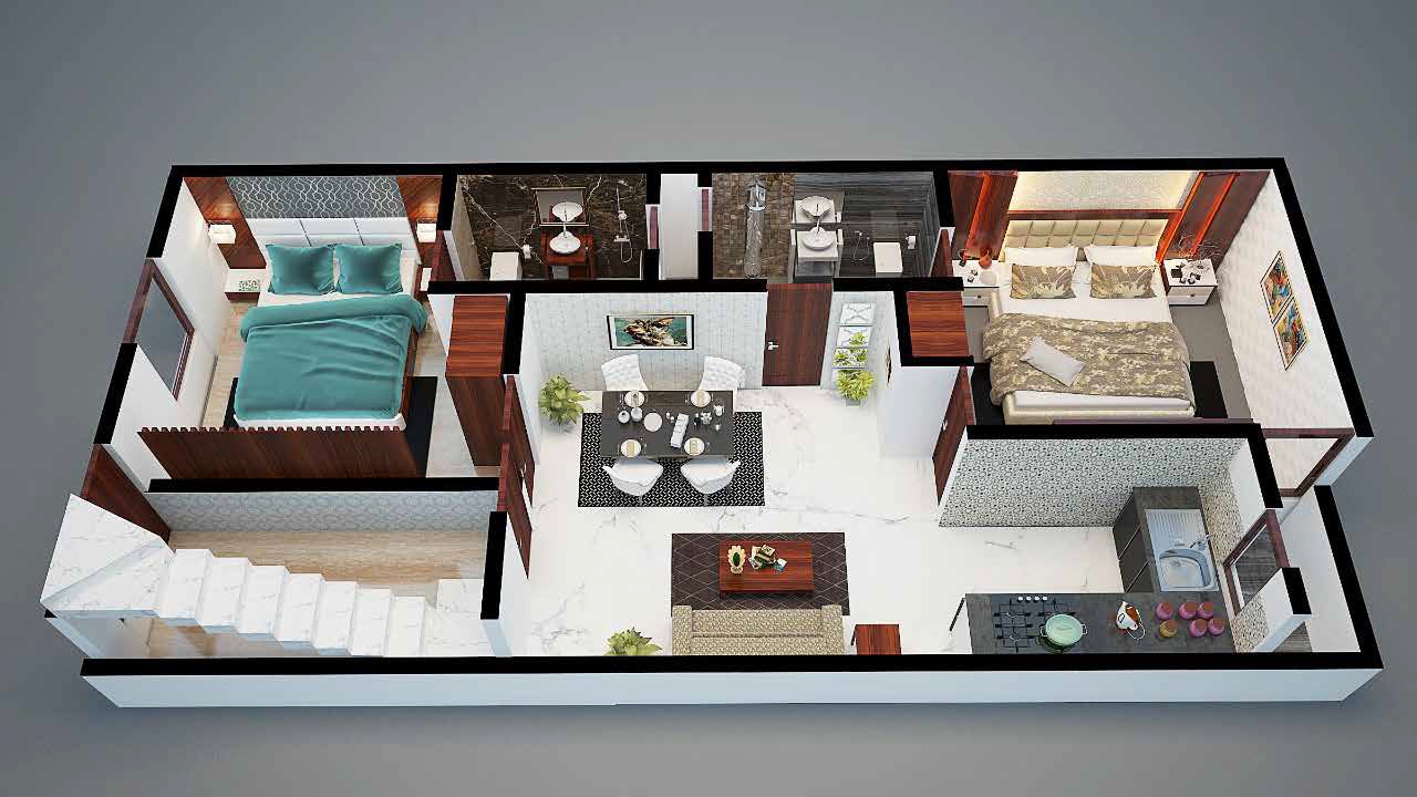 AKJ Gokul Dham — floor plan 1