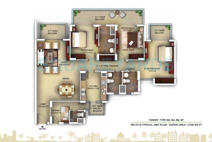 Paras Irene — floor plan 2