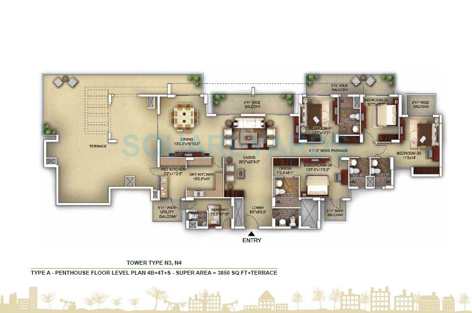 Paras Irene — floor plan 5