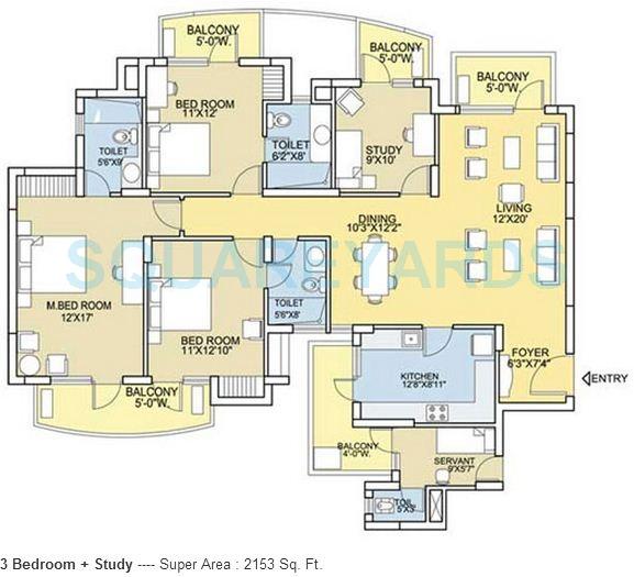 Bestech Park View City 2 — floor plan 2