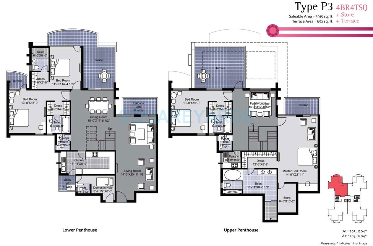 Unitech Exquisite — floor plan 8