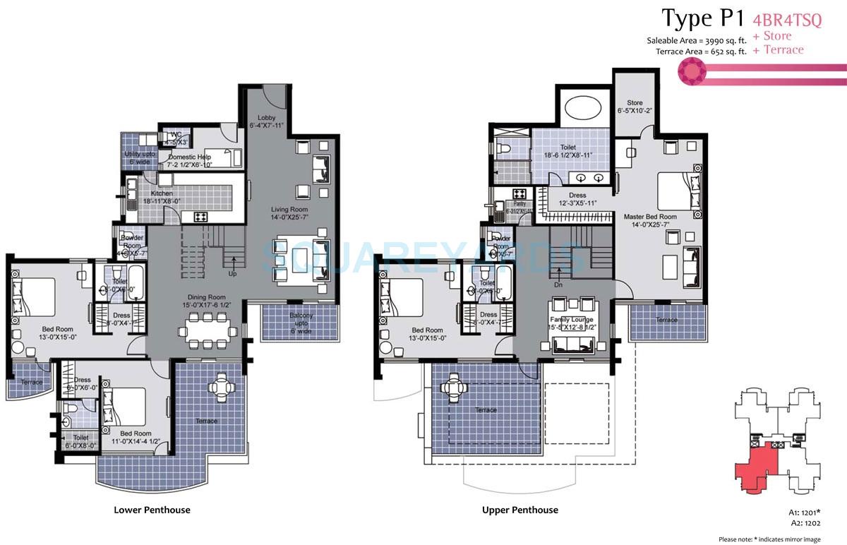 Unitech Exquisite — floor plan 10