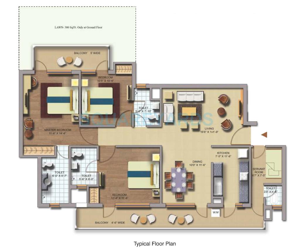 CHD Avenue 71 — floor plan 2