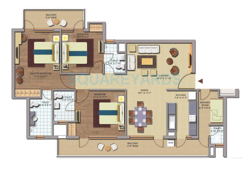 CHD Avenue 71 — floor plan 4