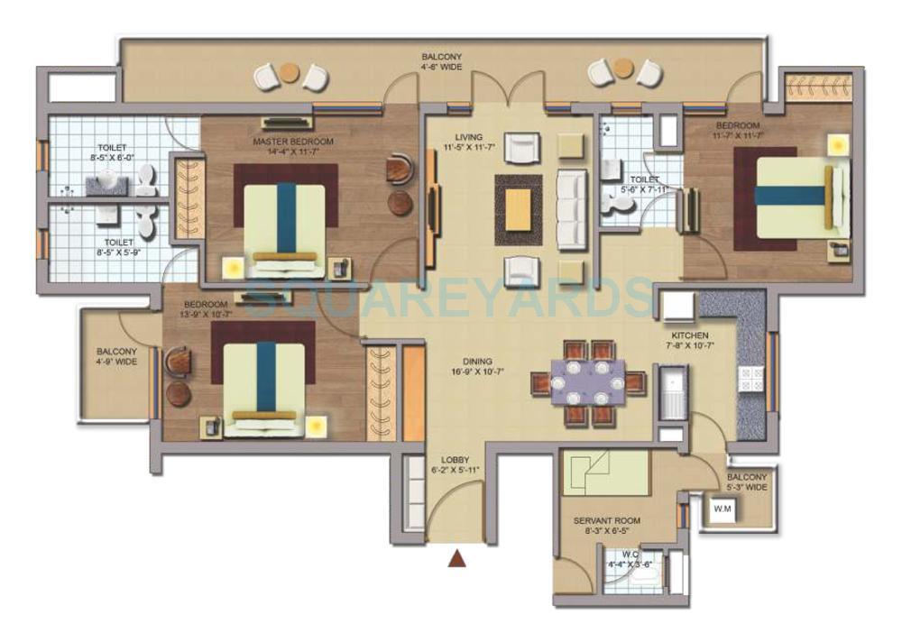 CHD Avenue 71 — floor plan 5