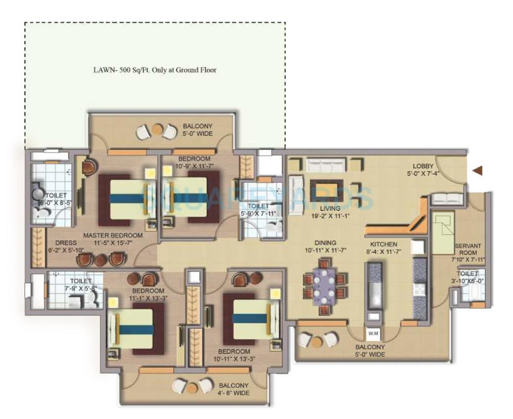 CHD Avenue 71 — floor plan 7