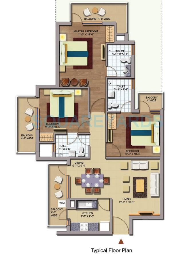 CHD Avenue 71 — floor plan 6