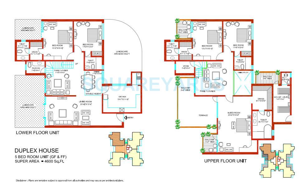 Tulip Ivory — floor plan 1