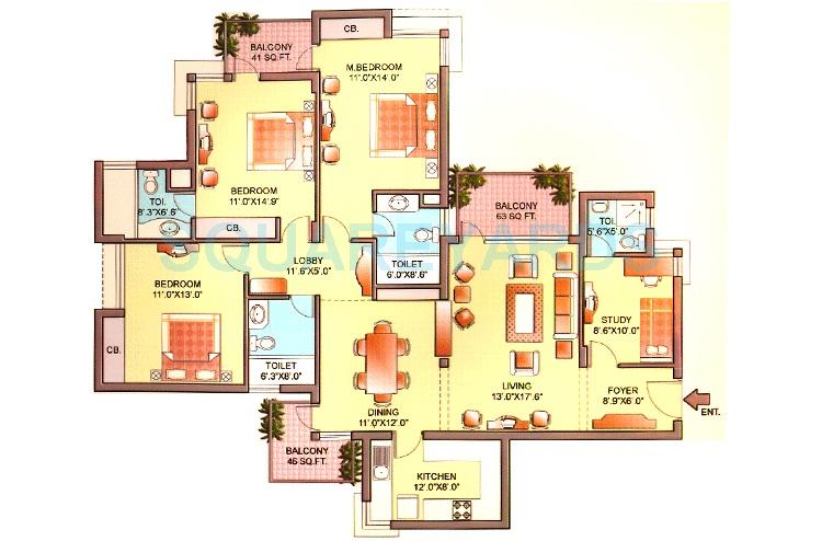Orchid Petals — floor plan 2
