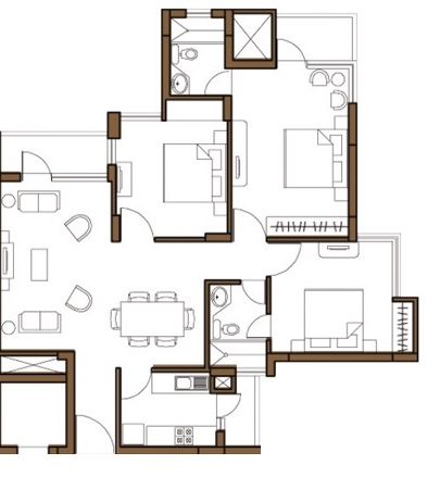 Omaxe Palm Greens Phase II — floor plan 2