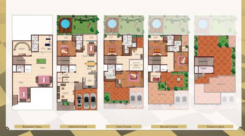 Ajnara London Square — floor plan 4