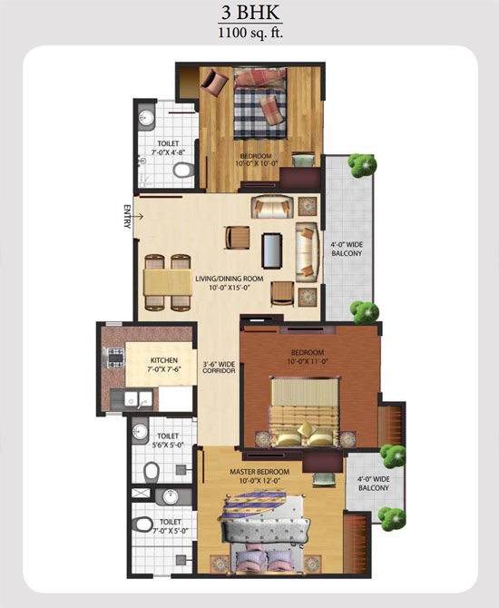 Brys Indihomz — floor plan 3