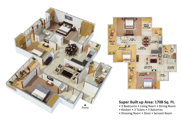 Dreamland Classique — floor plan 3