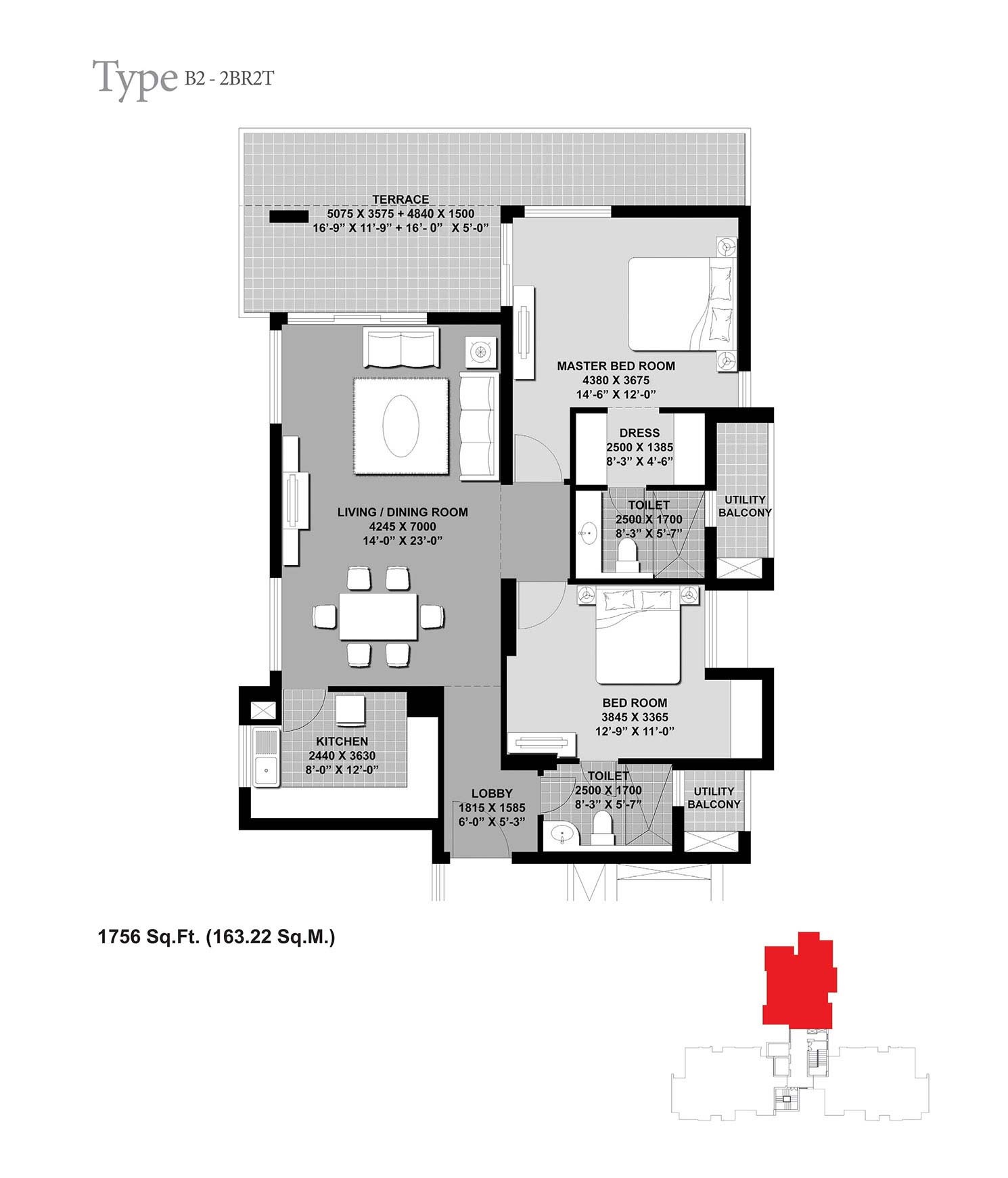 Unitech Verve — floor plan 2