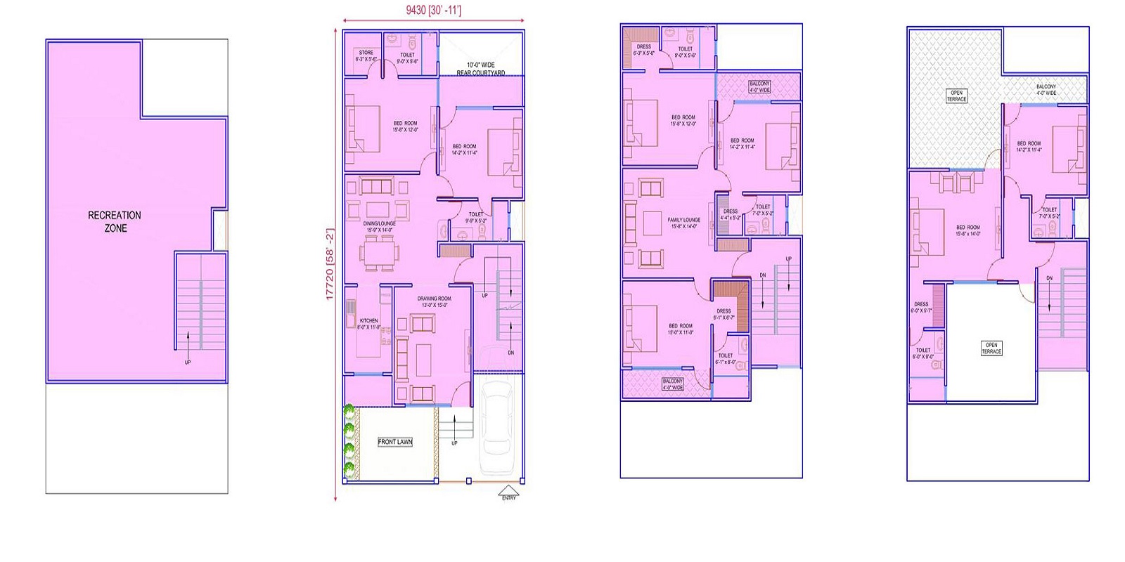 Supertech Holiday Village Phase II — floor plan 4