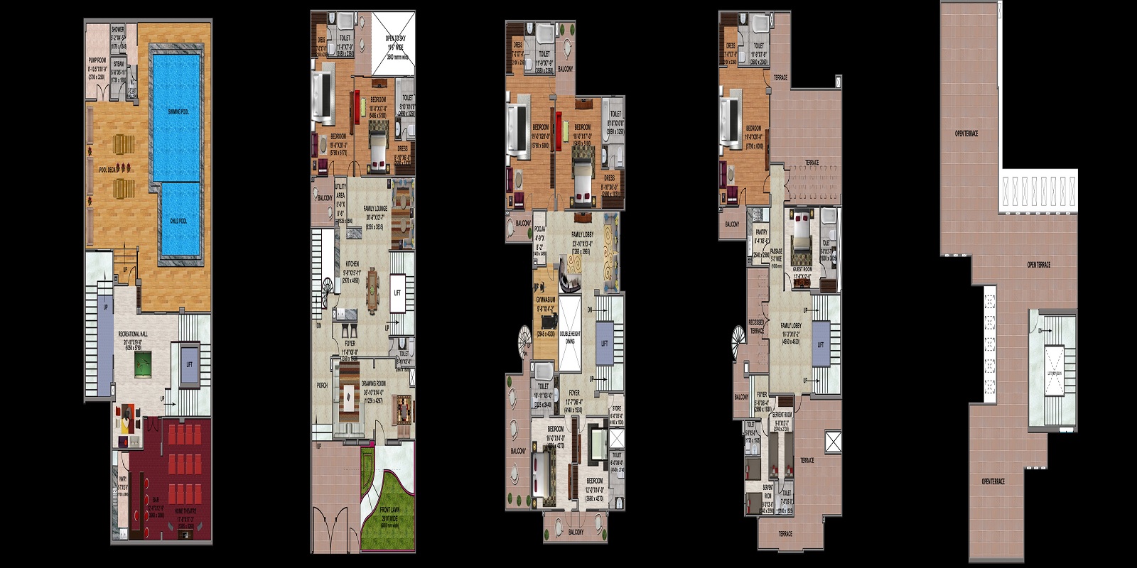 Supertech Holiday Village Phase II — floor plan 5