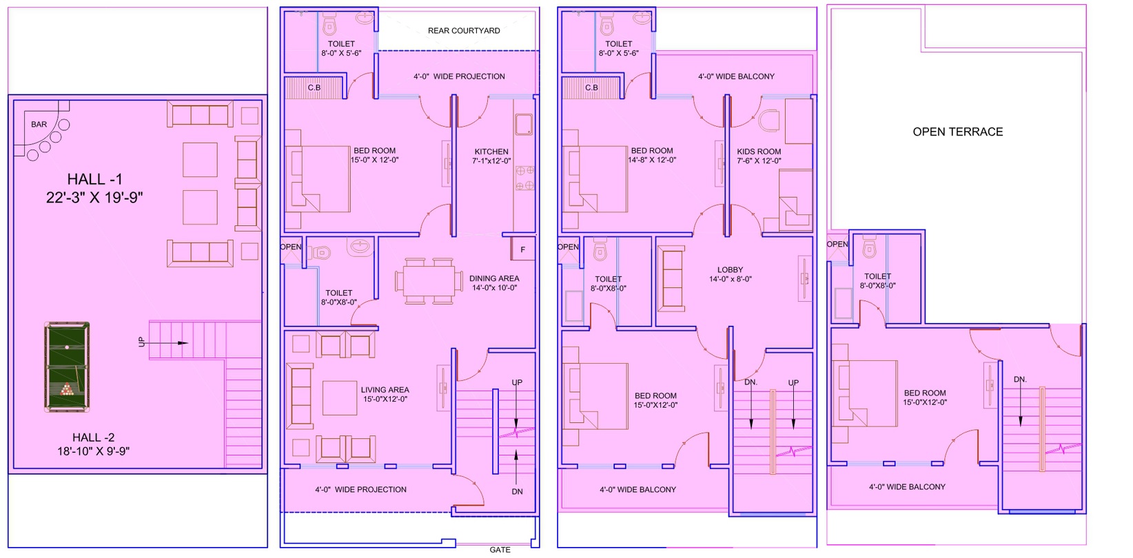Supertech Holiday Village Phase II — floor plan 1