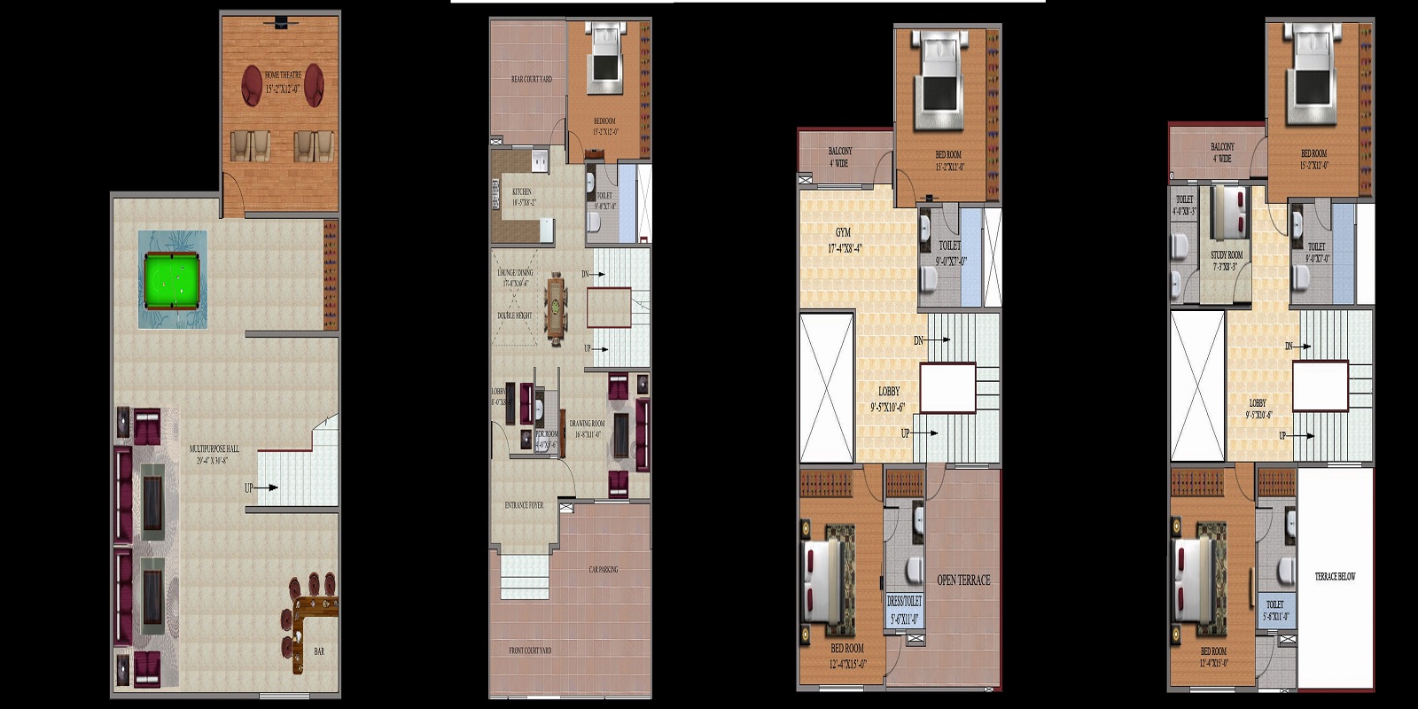 Supertech Holiday Village Phase II — floor plan 3