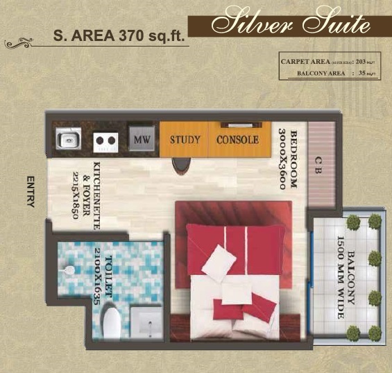 Earthcon Beetle Suites — floor plan 1