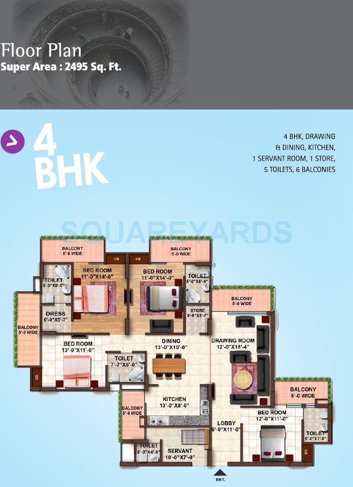 Samiah Green View — floor plan 2