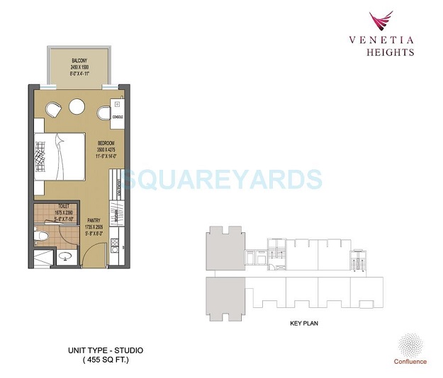 Divyam Venetia Heights — floor plan 5