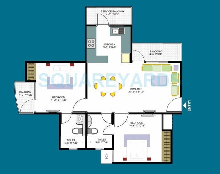 Design Arch eHomes — floor plan 2