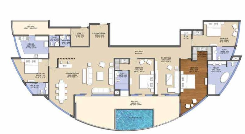 Solitairian City Turbo — floor plan 6