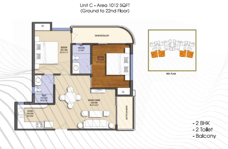 Solitairian City Turbo — floor plan 1
