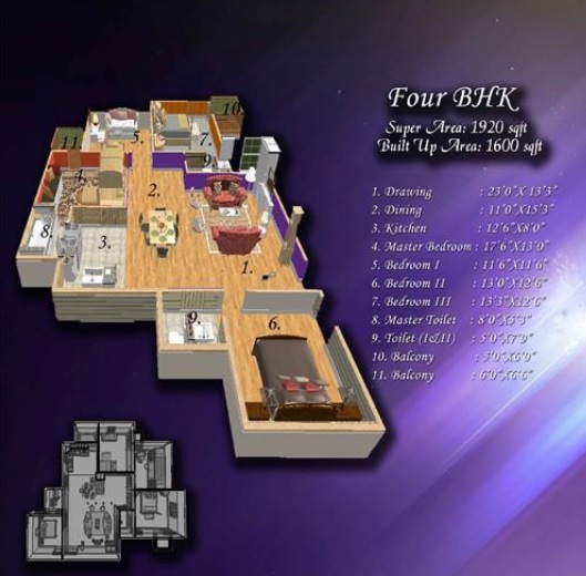 Celestial Palace — floor plan 4