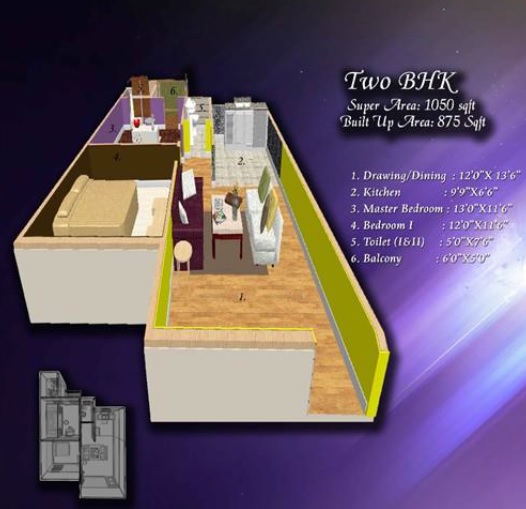 Celestial Palace — floor plan 1